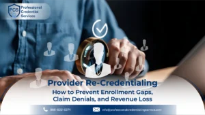 Provider Re-Credentialing: How to Prevent Enrollment Gaps, Claim Denials, and Revenue Loss